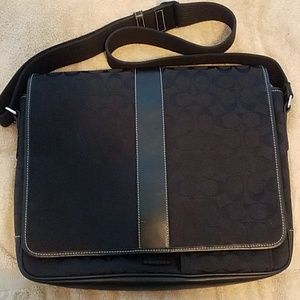 COACH Signature Messenger Bag